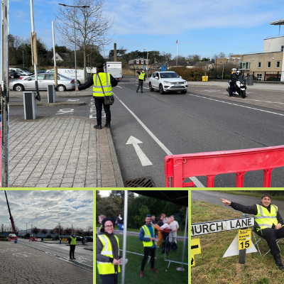 event marshals, car park stewards Glasgow