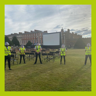 Bradford outdoor event stewards Yorkshire