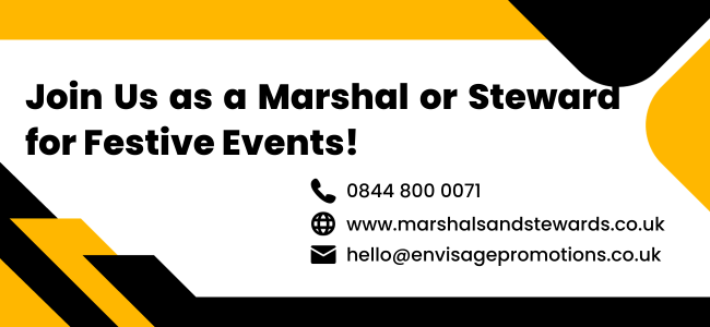 Join Us As A Marshal Or Steward For Festive Events!
