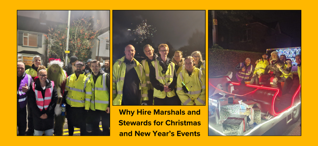 Why Hire Marshals and Stewards for Christmas and New Year’s Events