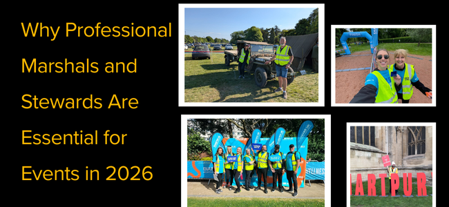 Professional Marshalls for 2026 Events